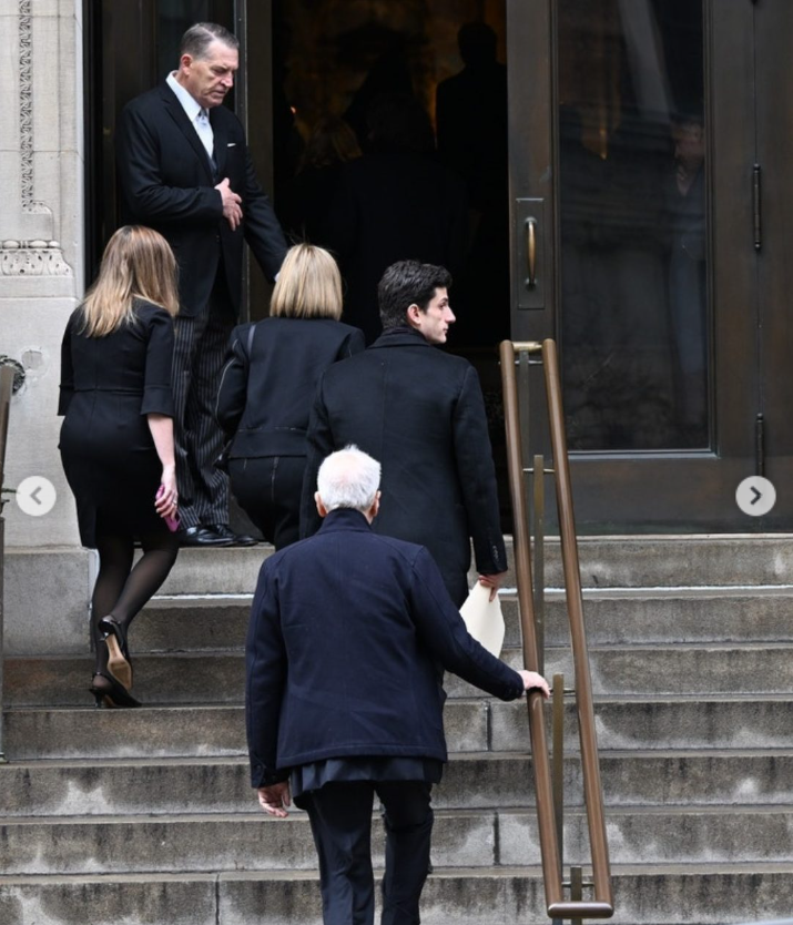 The Kennedy family as they go into the church, seen from a post dated January 5, 2026. | Source: Instagram/tmz_tv