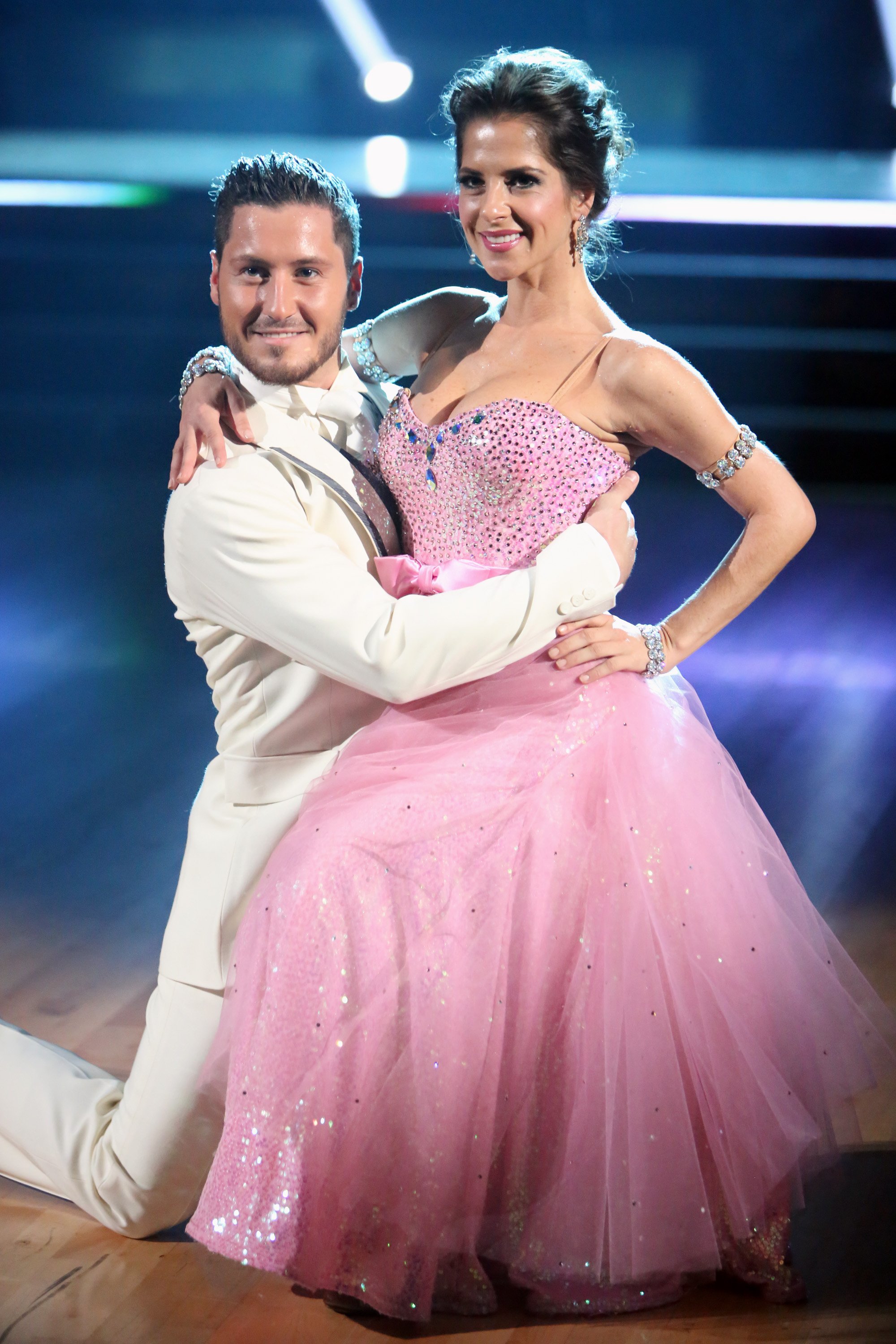 Val Chmerkovskiy and Kelly Monaco on “Dancing with the Stars” in 2012. | Source: Getty Images
