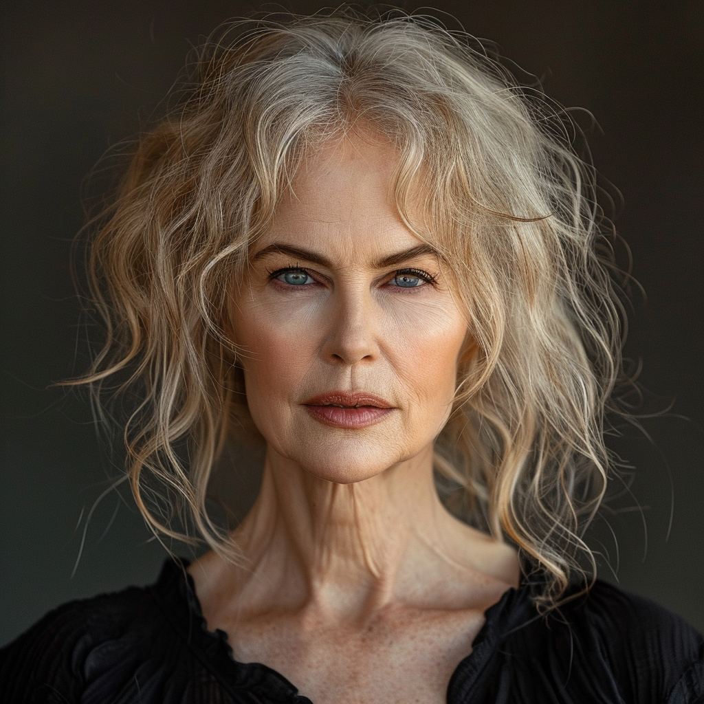 Nicole Kidman in her 60s to 70s via AI | Source: Midjourney