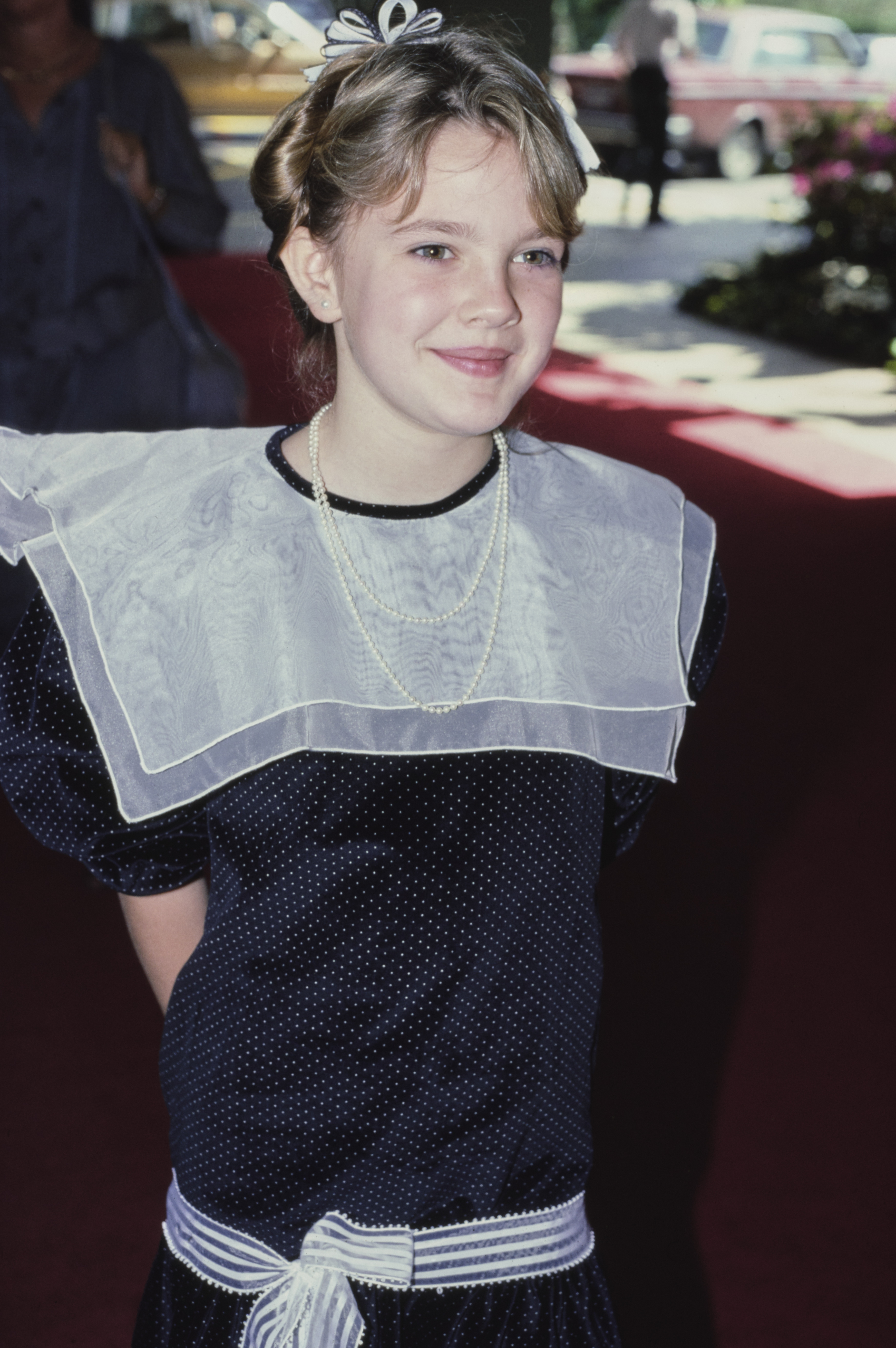 Drew Barrymore in Beverly Hills, California, March 21, 1985. | Source: Getty Image