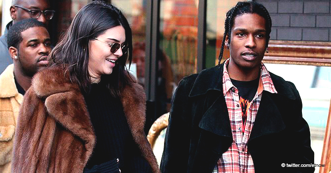 A$AP Rocky Spotted with Kendall Jenner at Kanye West's Sunday Service ...