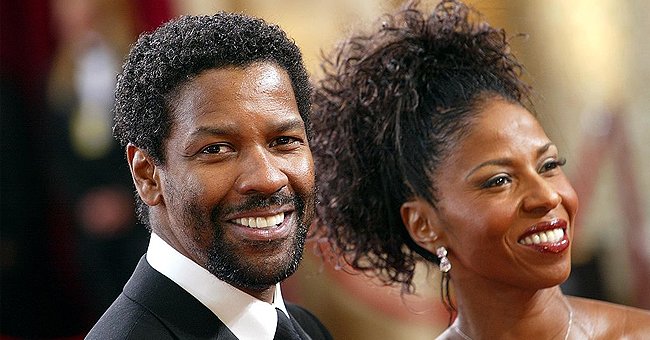  Actor Denzel Washington and wife Pauletta attend the 75th Annual Academy Awards at the Kodak Theater on March 23, 2003 | Photo: Getty Images