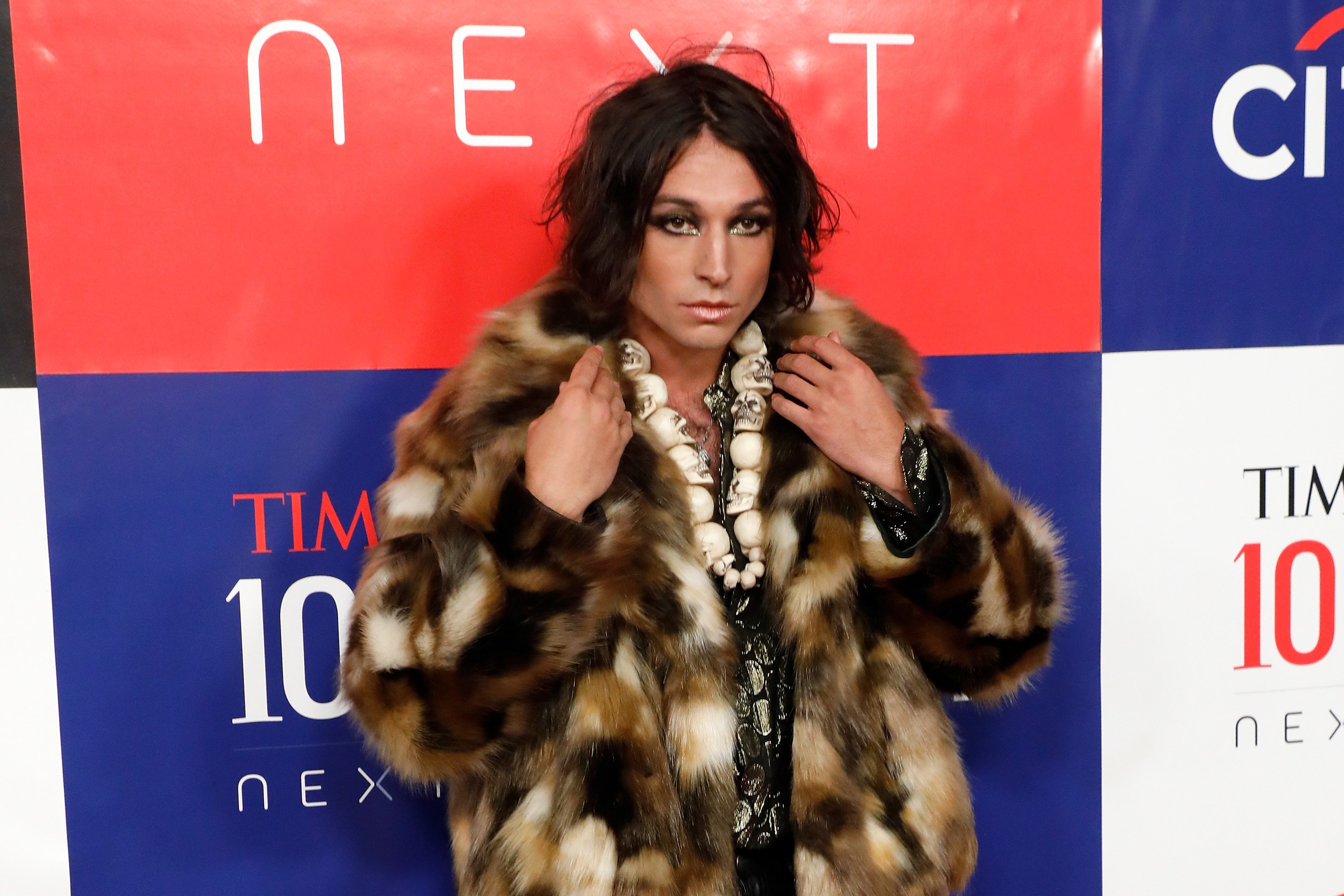 Ezra Miller at the Time 100 Next on November 14, 2019 | Source: Getty Images