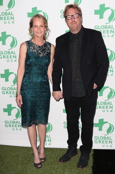 Helen Hunt and Matthew Carnahan at Avalon on February 20, 2013 in Hollywood, California. | Photo: Getty Images