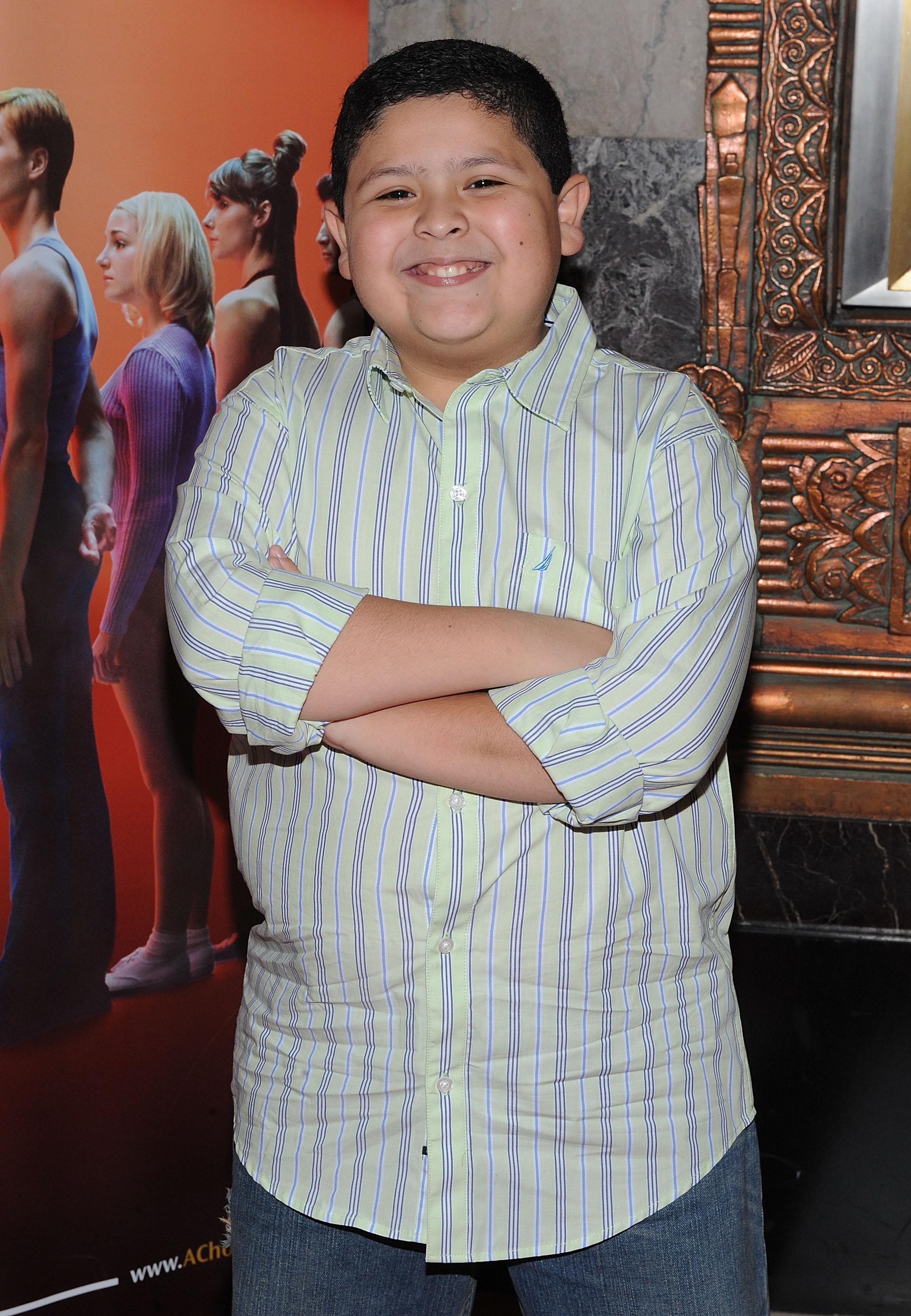 Actor Rico Rodriguez arrives at the Los Angeles opening night of "A Chorus Line" at the Pantages Theatre on June 1, 2010, in Hollywood, California | Source: Getty Images