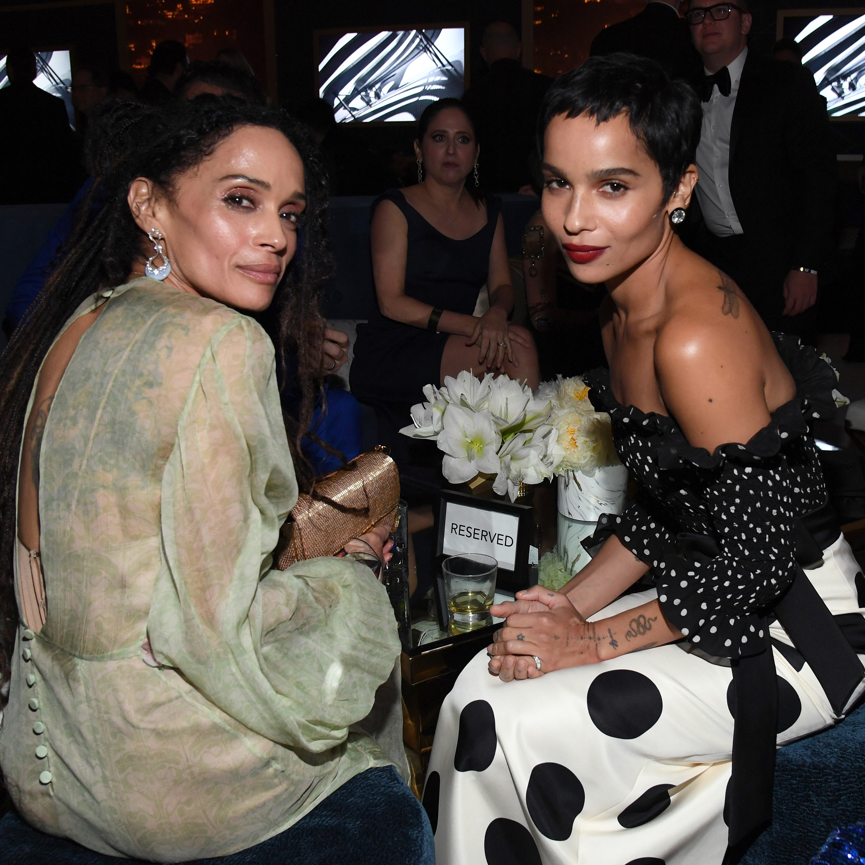 Zoe Kravitz and Lisa Bonet attend the 77th Annual Golden Globe Awards post-party on January 5, 2020 in Beverly Hills, California | Source: Getty Images