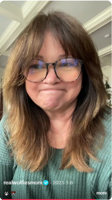 Valerie Bertinelli, from a post shared in 2023 | Source: Tiktok/realwolfiesmom