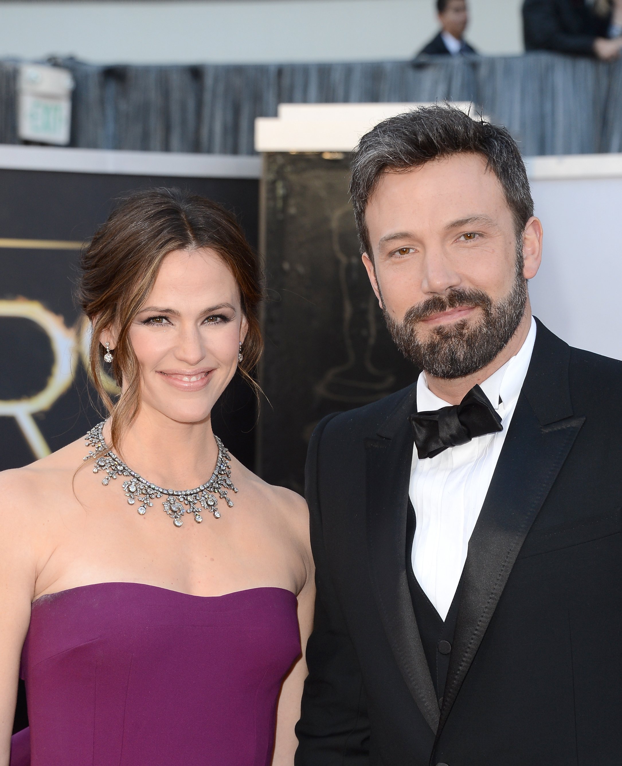 Jennifer Garner and Ben Affleck arrive at the Oscars on February 24, 2013, in Hollywood, California. | Source: Getty Images.