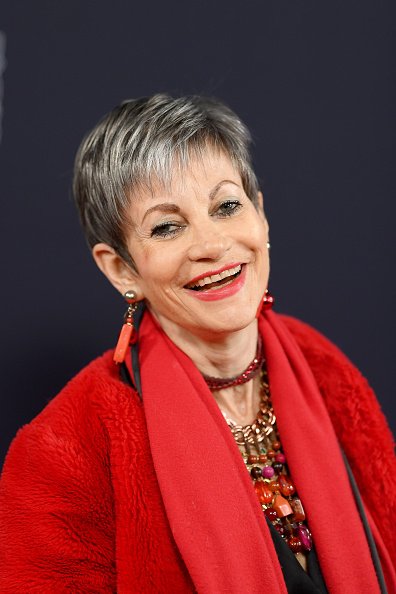 Isabelle Morini-Bosc arrive à la cérémonie des César. France. |Photo Getty Images
