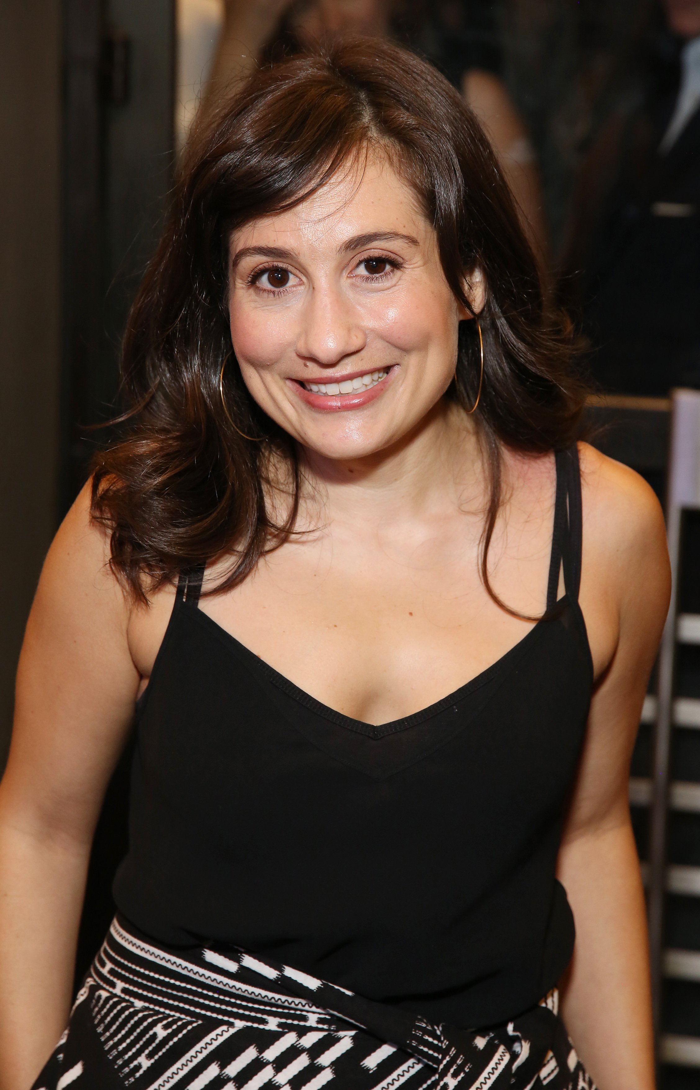 Lucy DeVito attends the Broadway Opening Night performance of The Roundabout Theatre Company production of 'Time and The Conways' on October 10, 2017, at the American Airlines Theatre in New York City. | Source: Getty Images.