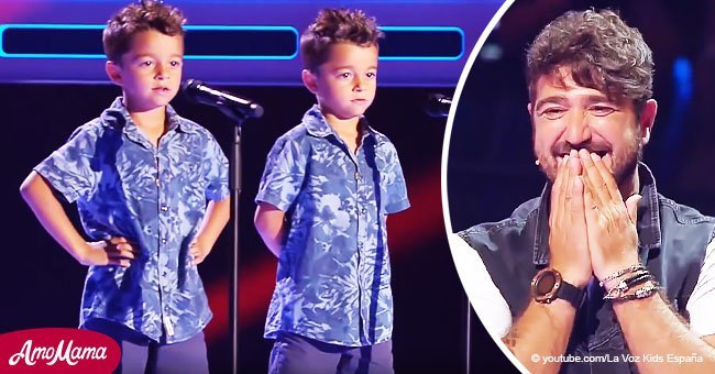 Twins perform 'Te quiero, te quiero' and make judges cry