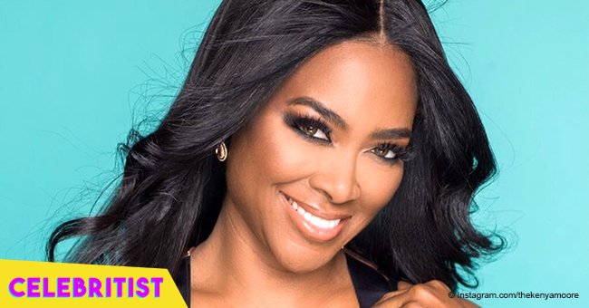 Kenya Moore excitedly shares 3-D ultrasound of unborn baby who already 'looks like' Marc Daly