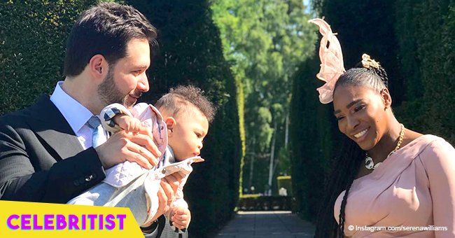 Serena Williams melts hearts while cradling baby Olympia in touching pic