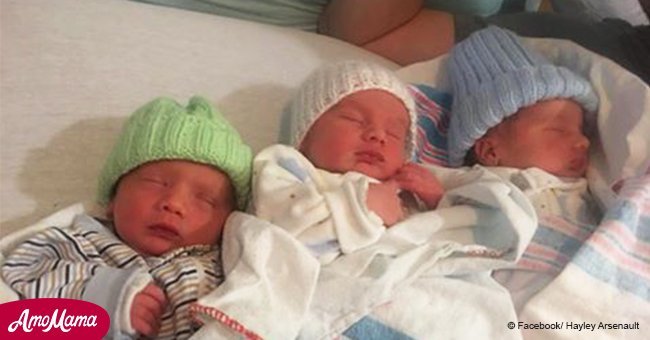 Mom of triplets asked for help on Facebook. And town pulls together for single mother