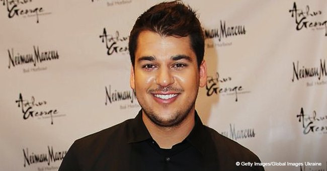 Rob Kardashian melts hearts with new photos of daughter Dream in pink plaid frock at her tea party