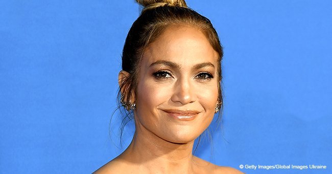 Jennifer Lopez's daughter rocks white dress and golden shoes in new pic with famous mom