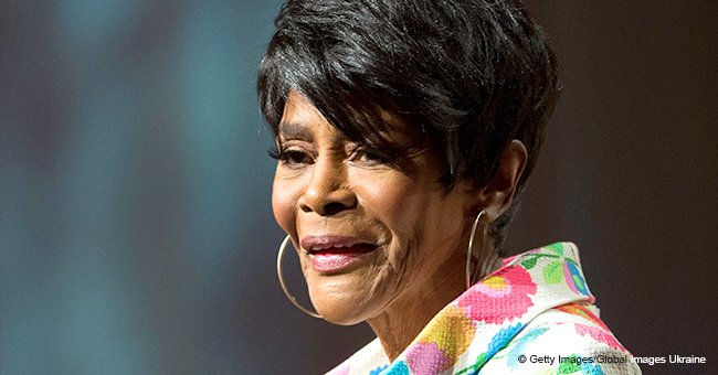 Cicely Tyson's giant black hat turns heads at Aretha Franklin funeral