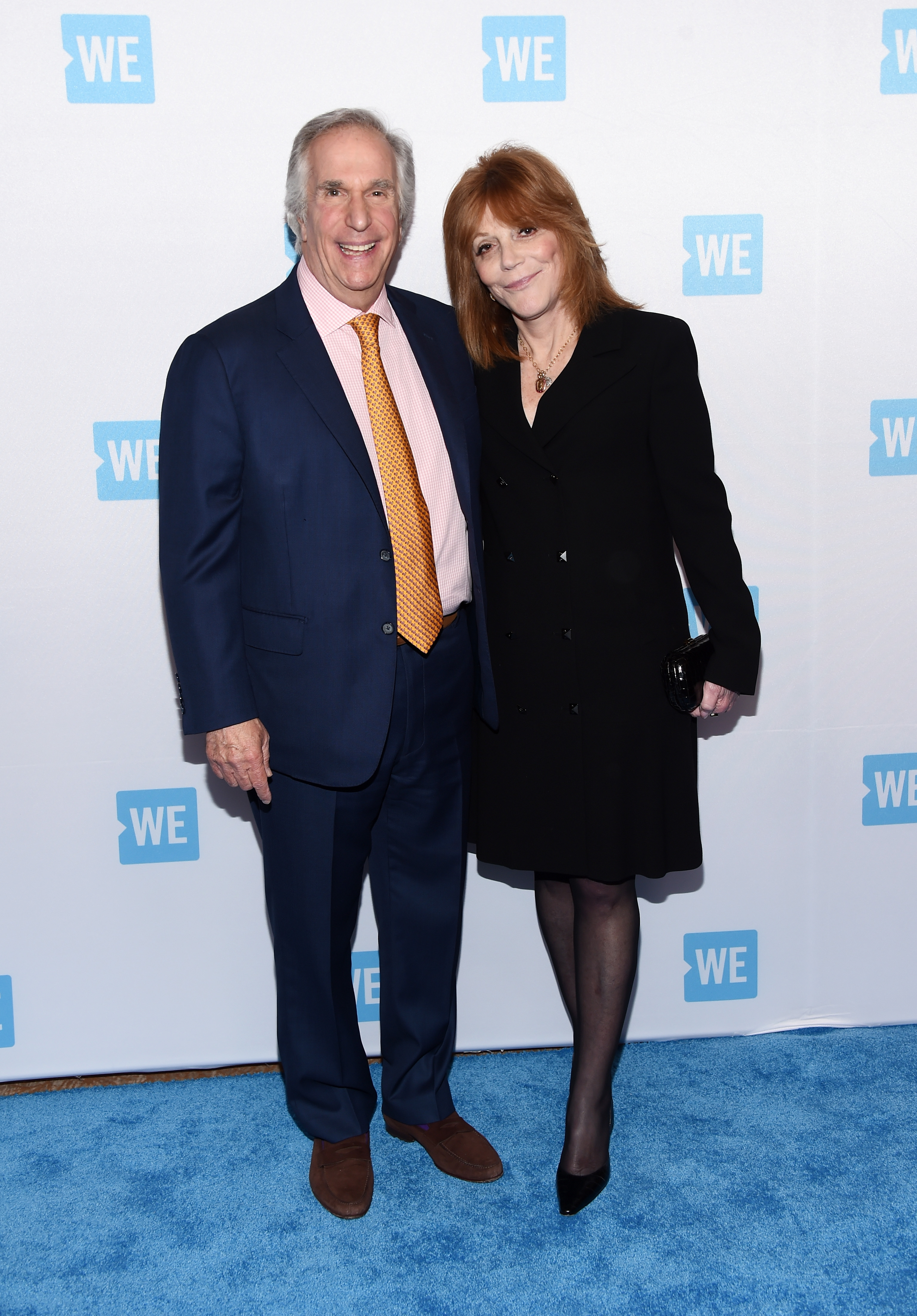 Henry Winkler and Stacey Weitzman at the WE Day celebration dinner in Beverly Hills, California on April 6, 2016 | Source: Getty Images