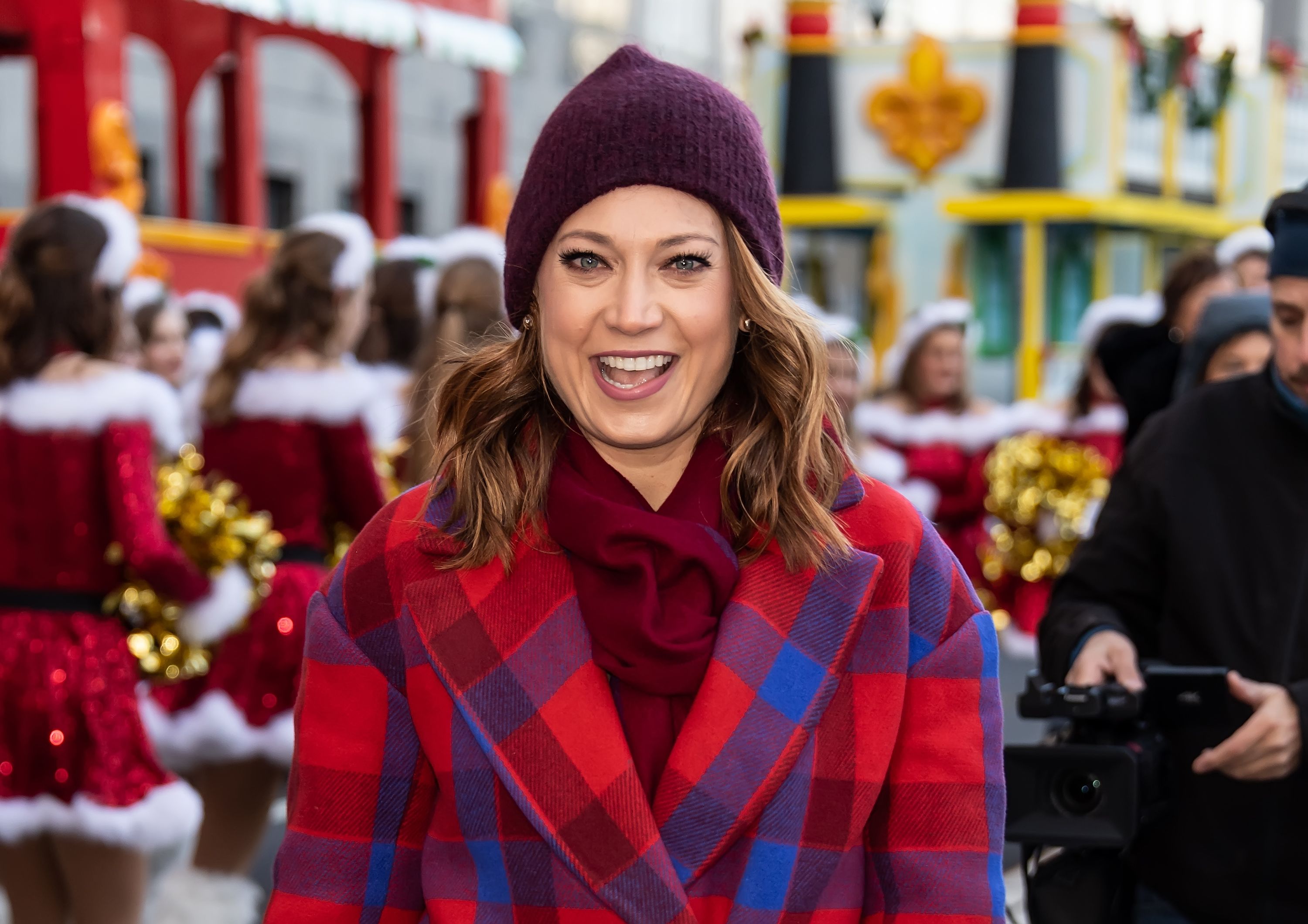 Ginger Zee at the 100th 6abc Dunkin' Donuts Thanksgiving Day Parade on November 28, 2019 | Photo: Getty Images