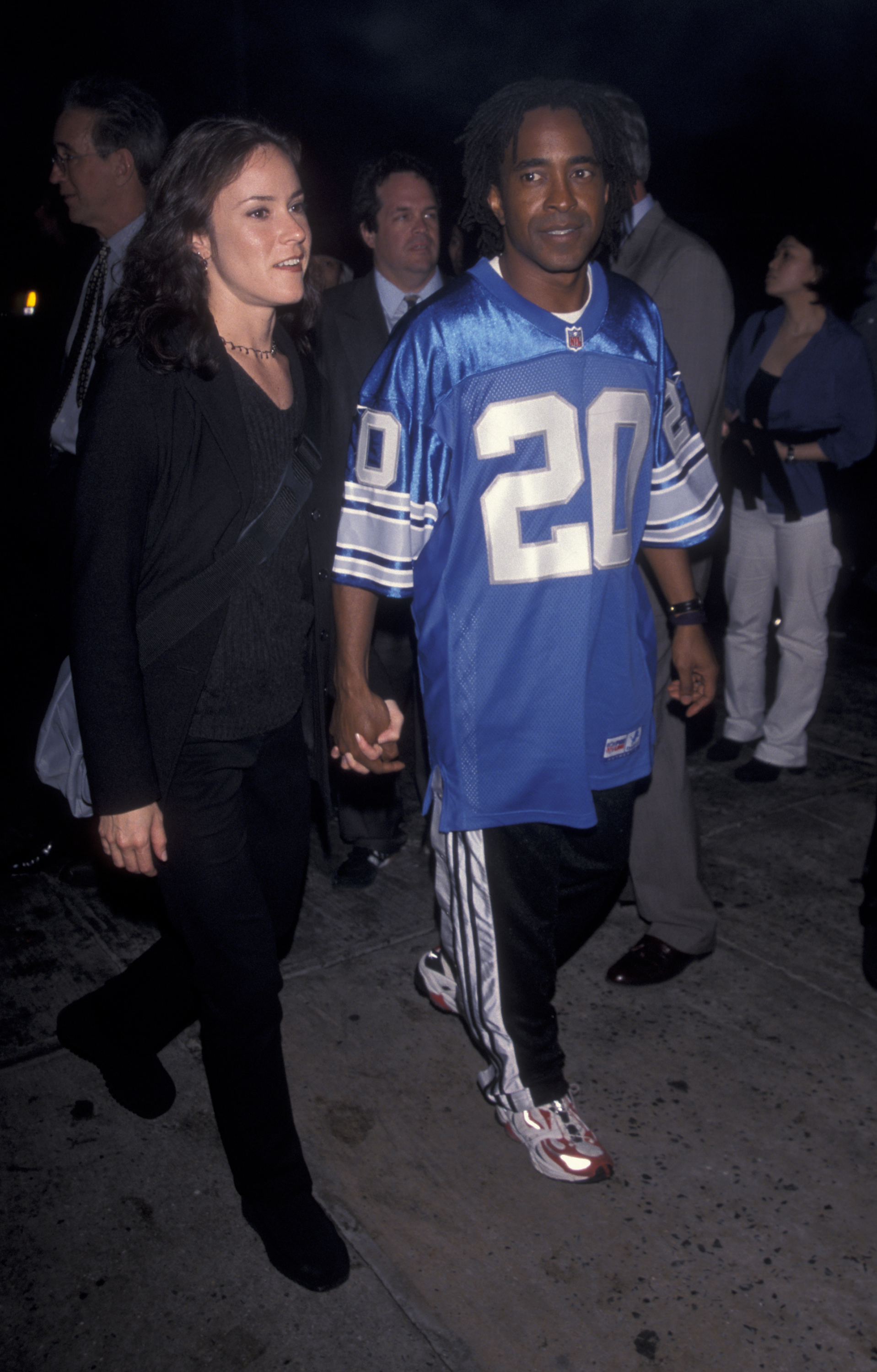 Tim Meadows and Michelle Taylor attend the party for "Saturday Night Live" on May 8, 1999, at Rockefeller Center in New York City. | Source: Getty Images