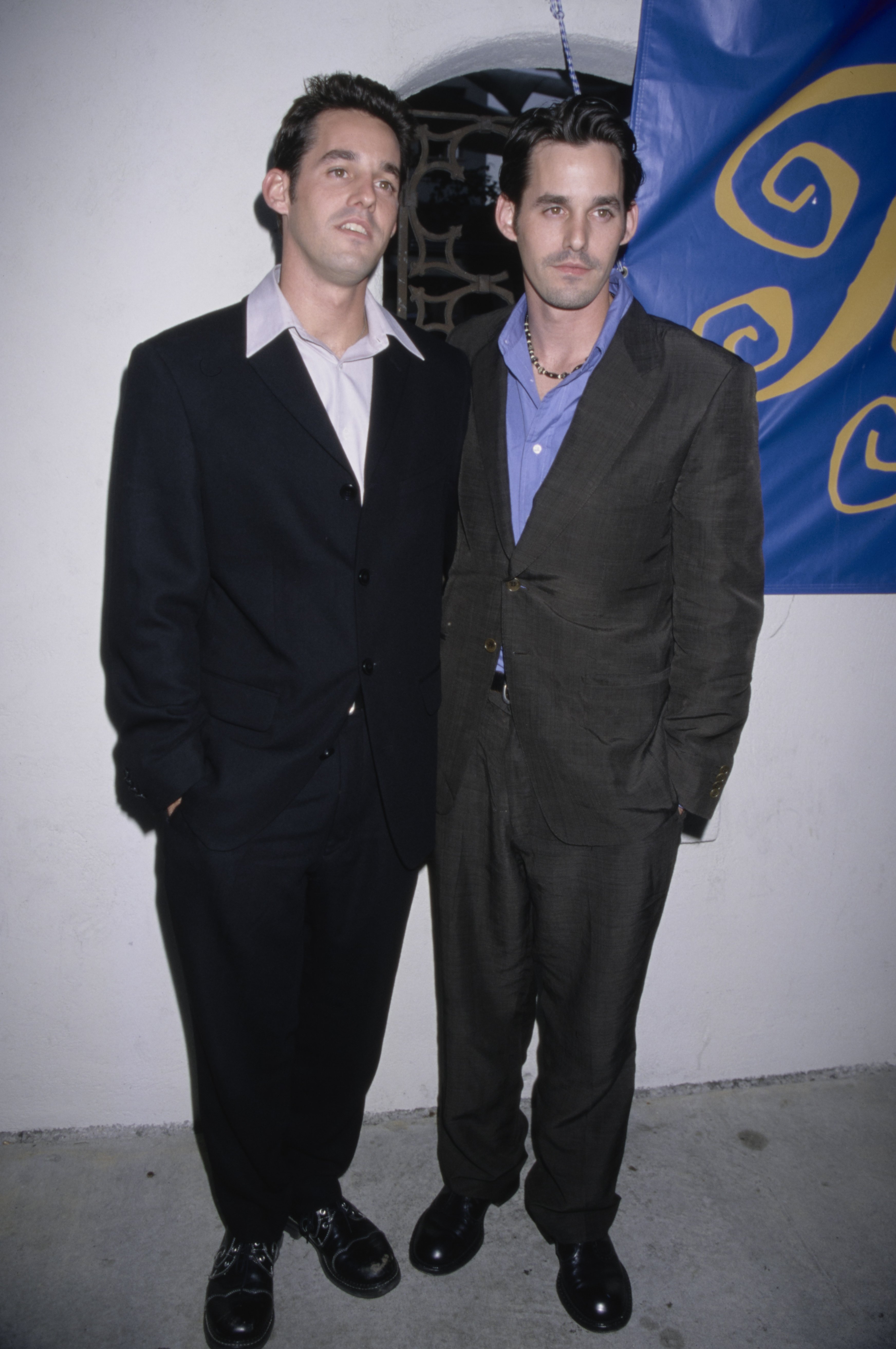Nicholas Brendon and Kelly Donovan attend The WB Television Network Affiliates Convention, held at the Pasadena Civic Auditorium in Pasadena, California, on July 24, 1998 | Source: Getty Images