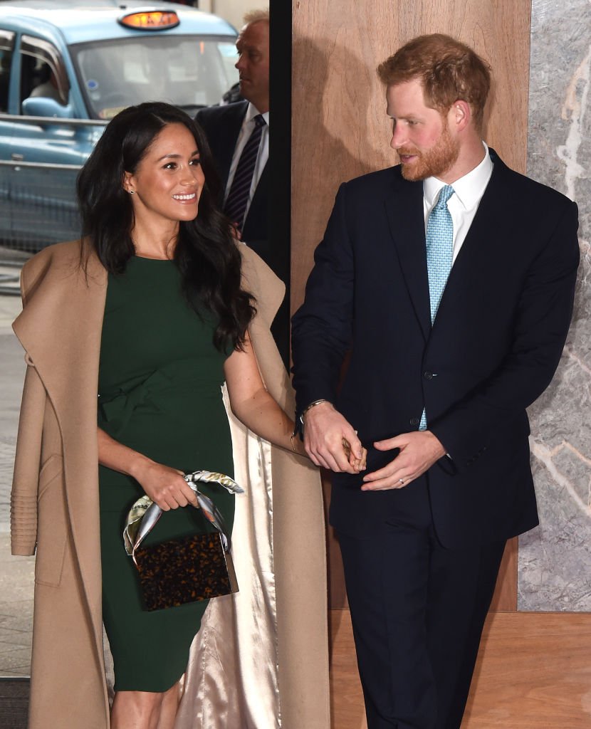 Meghan Markle y el príncipe Harry en los premios WellChild en el Royal Lancaster Hotel el 15 de octubre de 2019 en Londres, Inglaterra. | Foto: Getty Images