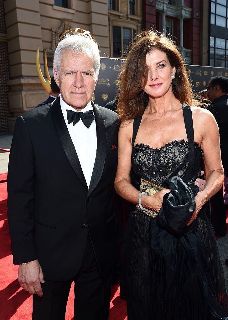 Alex and Jean Trebek at The 42nd Annual Daytime Emmy Awards on April 26, 2015, in Burbank, California | Photo: Michael Buckner/NATAS/Getty Images