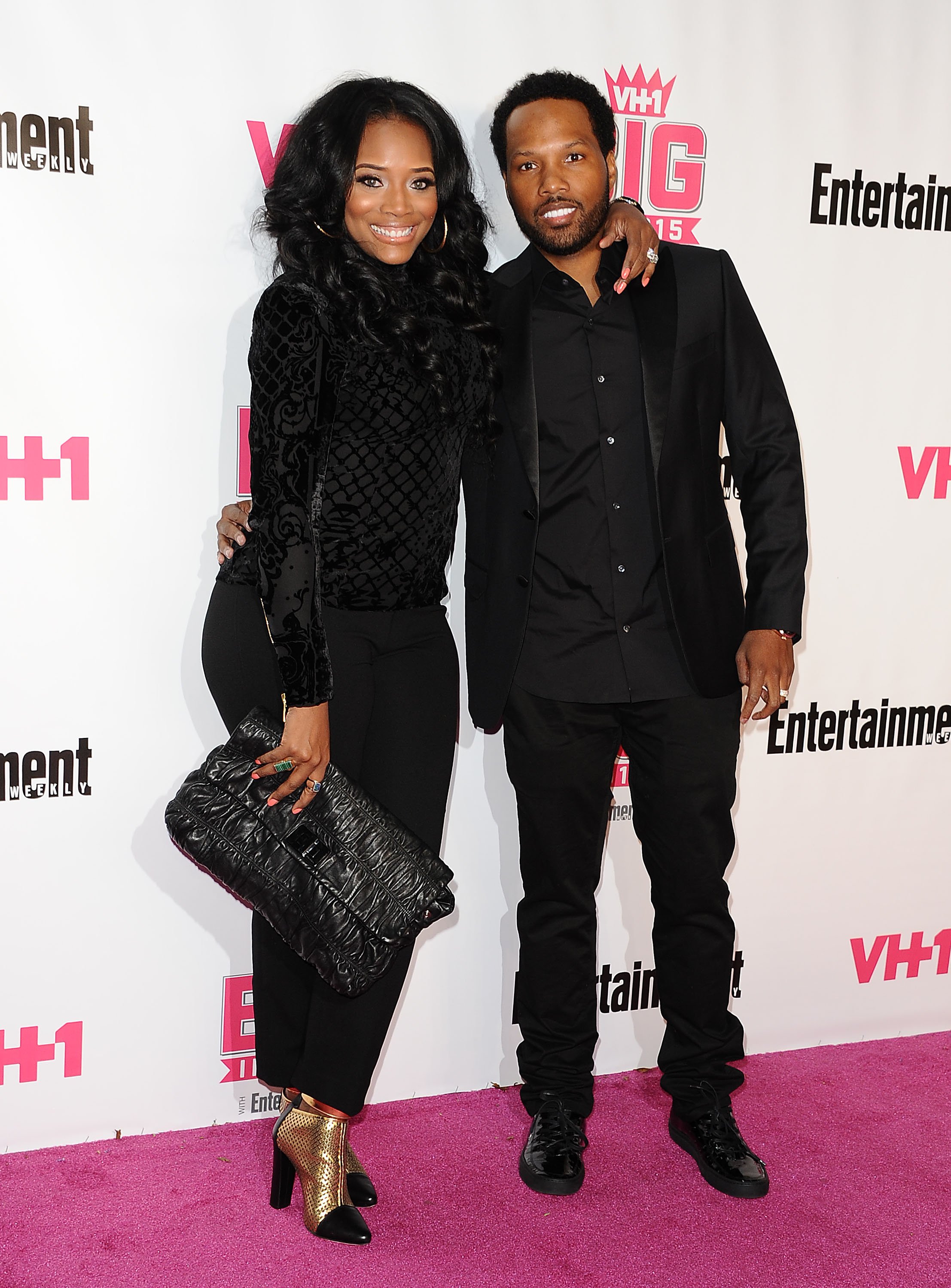 Yandy Smith Harris and Mendeecees Harris at the VH1 Big In 2015 with Entertainment Weekly Awards on Nov. 15, 2015 in California | Photo: Getty Images