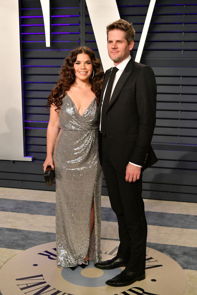 America Ferrera and Ryan Piers Williams attend the 2019 Vanity Fair Oscar Party. | Source: Getty Images
