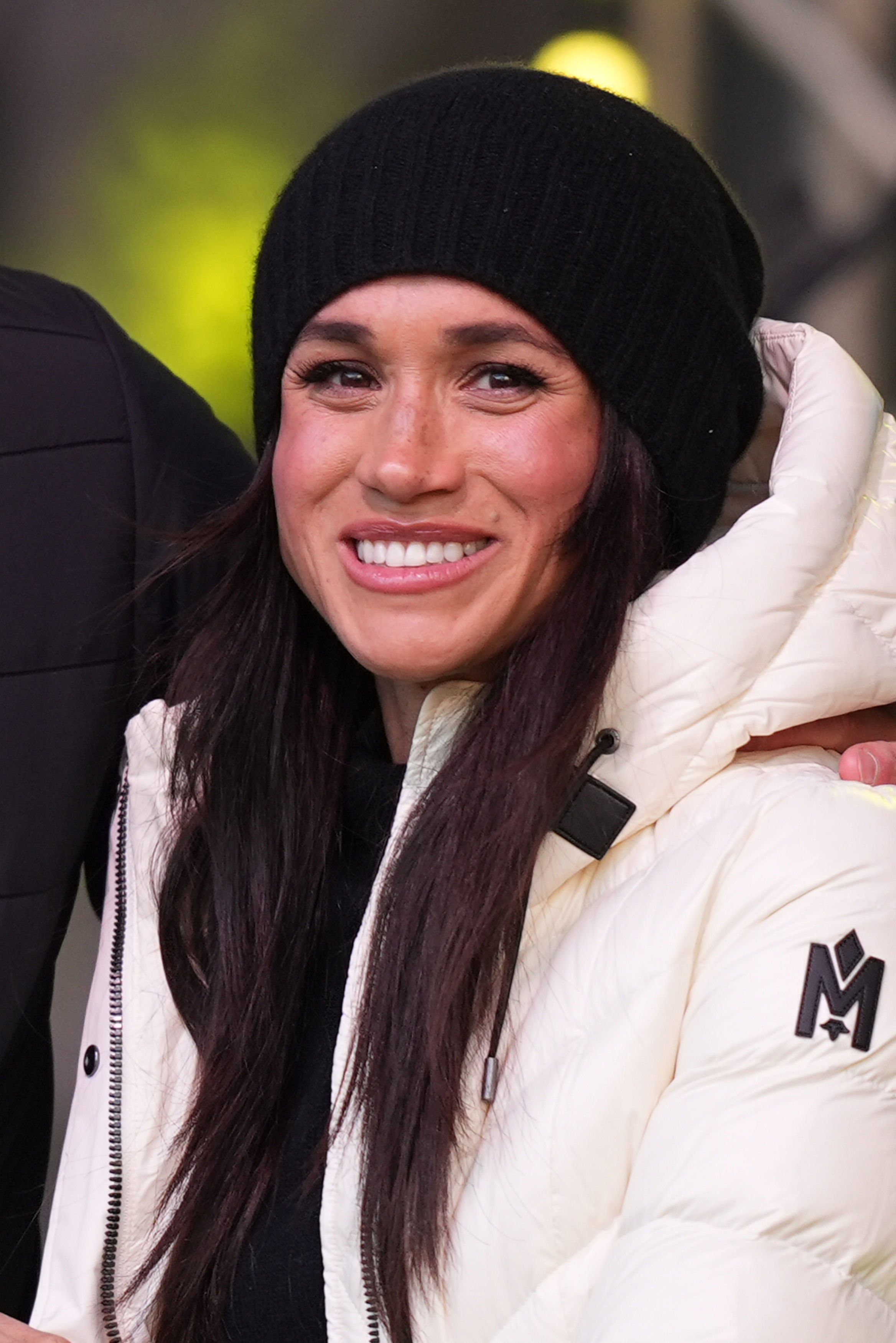 Meghan Markle at the Whistler Welcome Celebration during the 2025 Invictus Games in Whistler, Canada on February 10, 2025. | Source: Getty Images