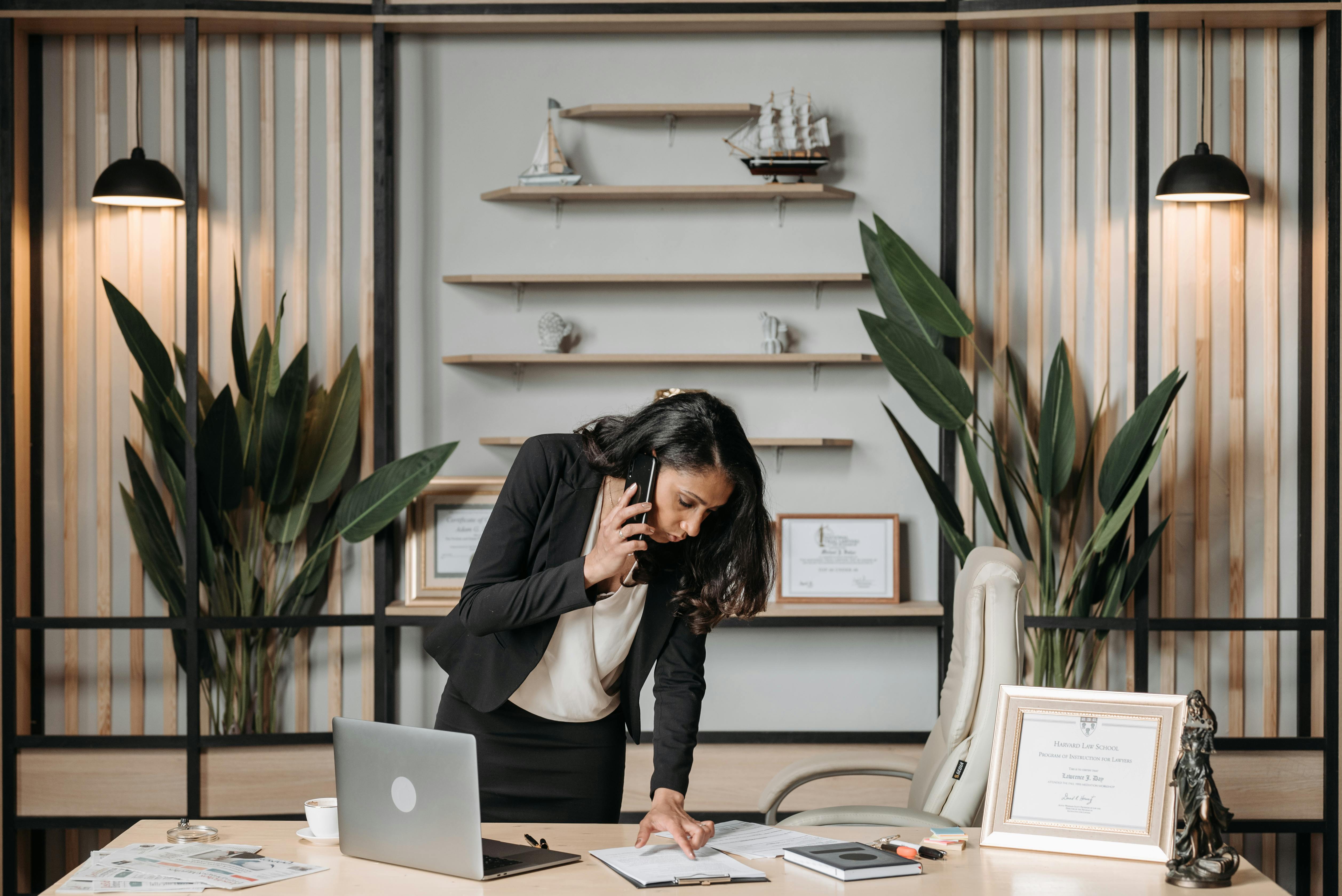 A busy female lawyer | Source: Pexels