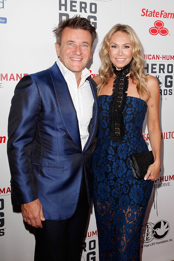 Robert Herjavec and Kym Johnson during the Sixth Annual American Humane Association Hero Dog Awards at The Beverly Hilton Hotel on September 10, 2016, in Beverly Hills, California. | Source: Getty Images