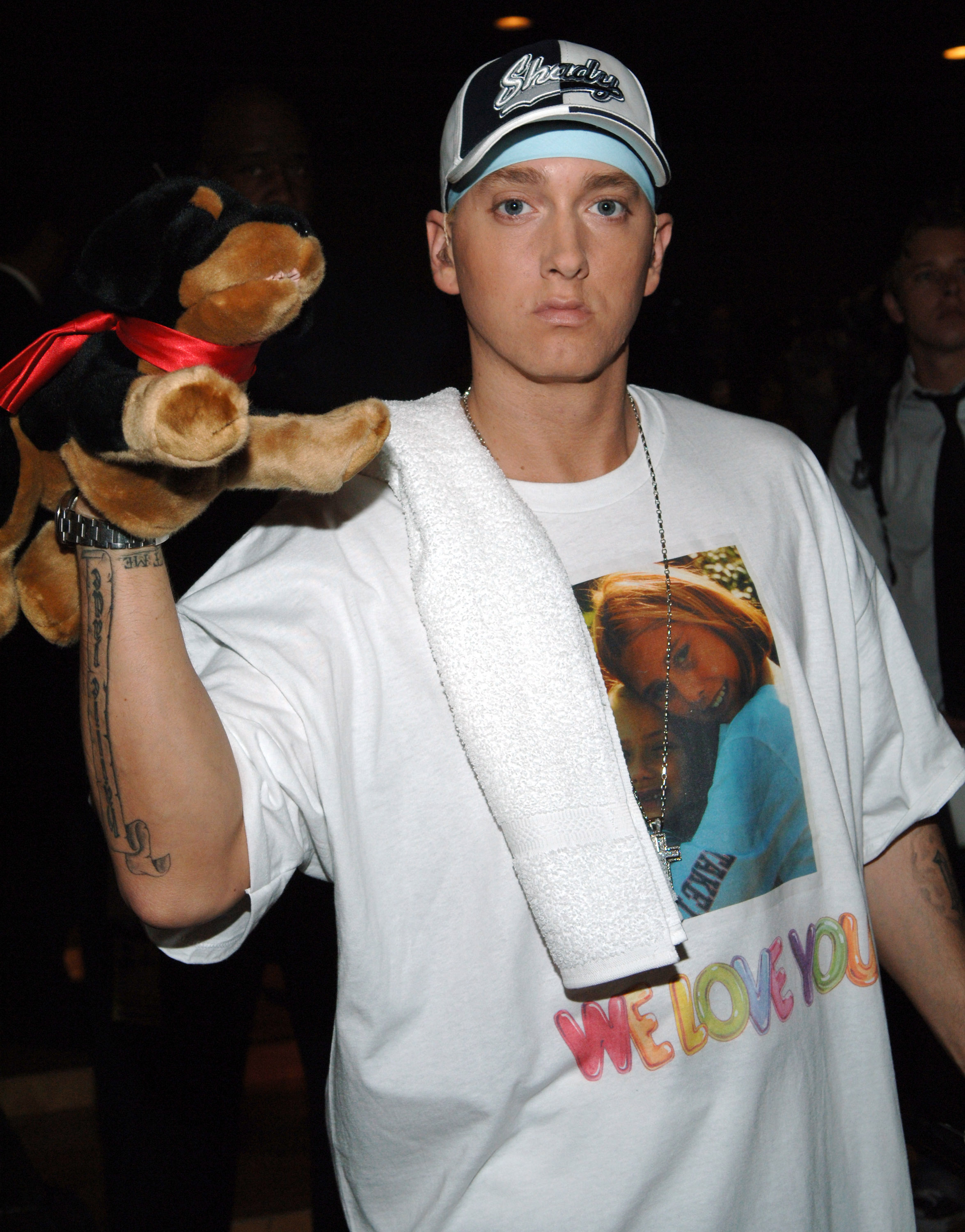 Eminem at the 2005 MTV Movie Awards on June 24, 2005 | Source: Getty Images