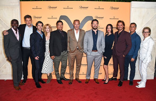Yellow Season Cast at the Paramount Network's "Yellowstone" Season 2 Premiere Party at Lombardi House on May 30, 2019 | Photo: Getty Images 