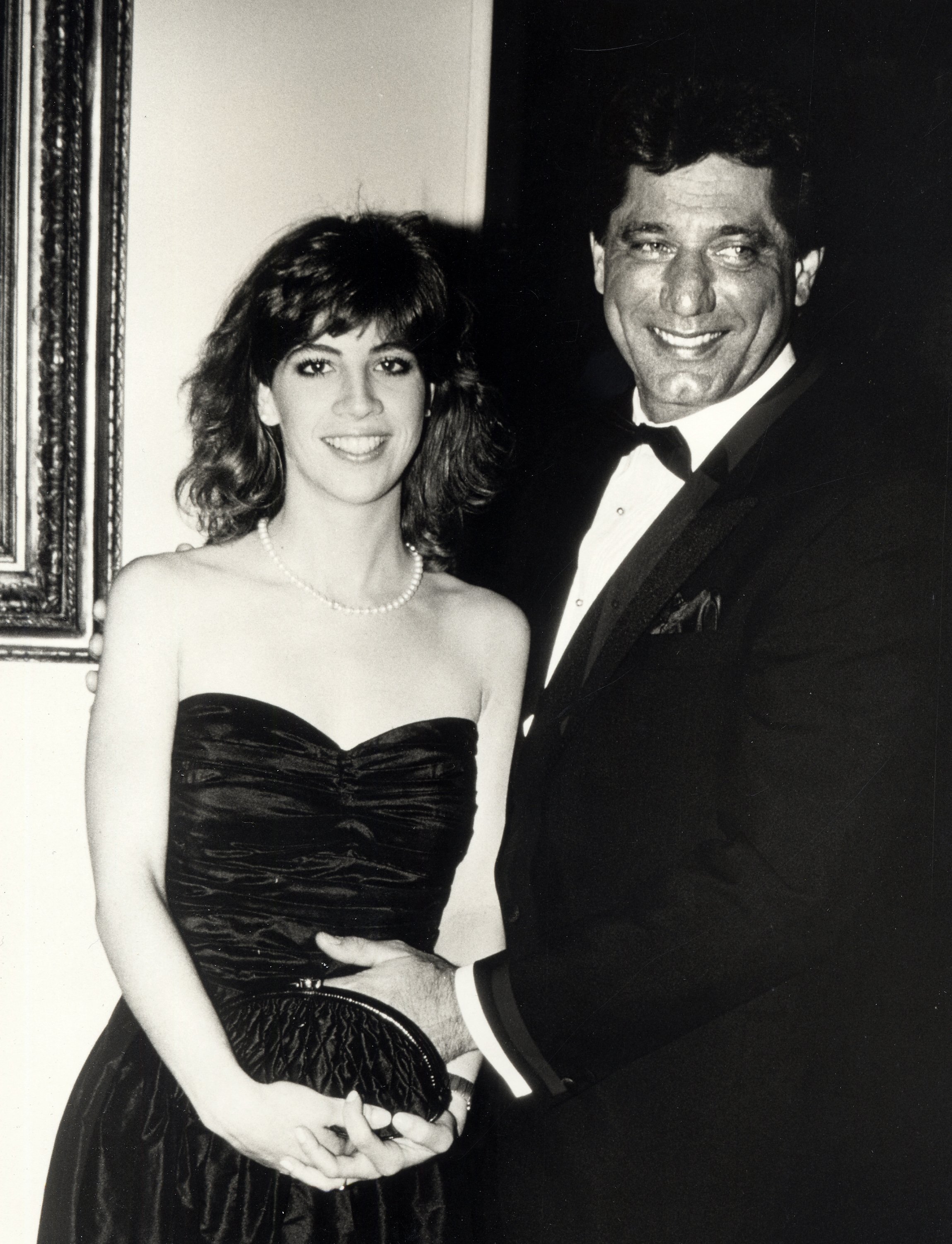 Joe Namath and Deborah Mays attending State Dinner on April 17,1985, at the White House in Washington, D.C. | Source: Getty Images
