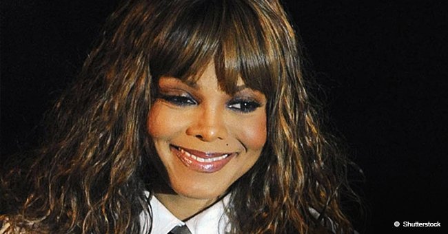 Janet Jackson makes rare public appearance in casual clothes with 1-year-old son Eissa