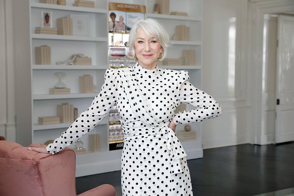 Helen Mirren joined L’Oréal Paris on March 03, 2020 in Beverly Hills, California. | Photo: Getty Images