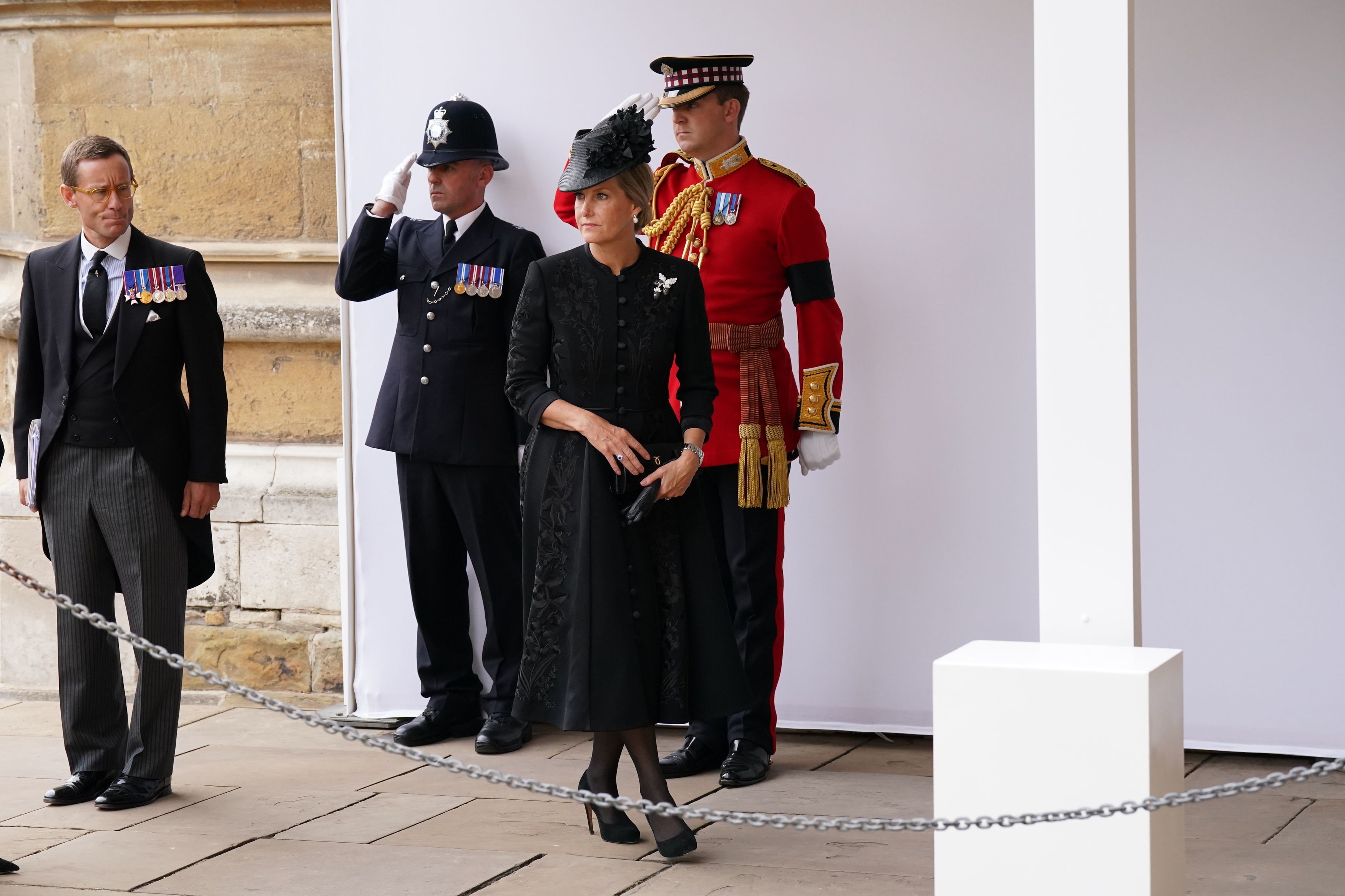 Sophie Wessex at the Queen's state funeral at Westminster Abbey in 2022. | Source: Getty Images