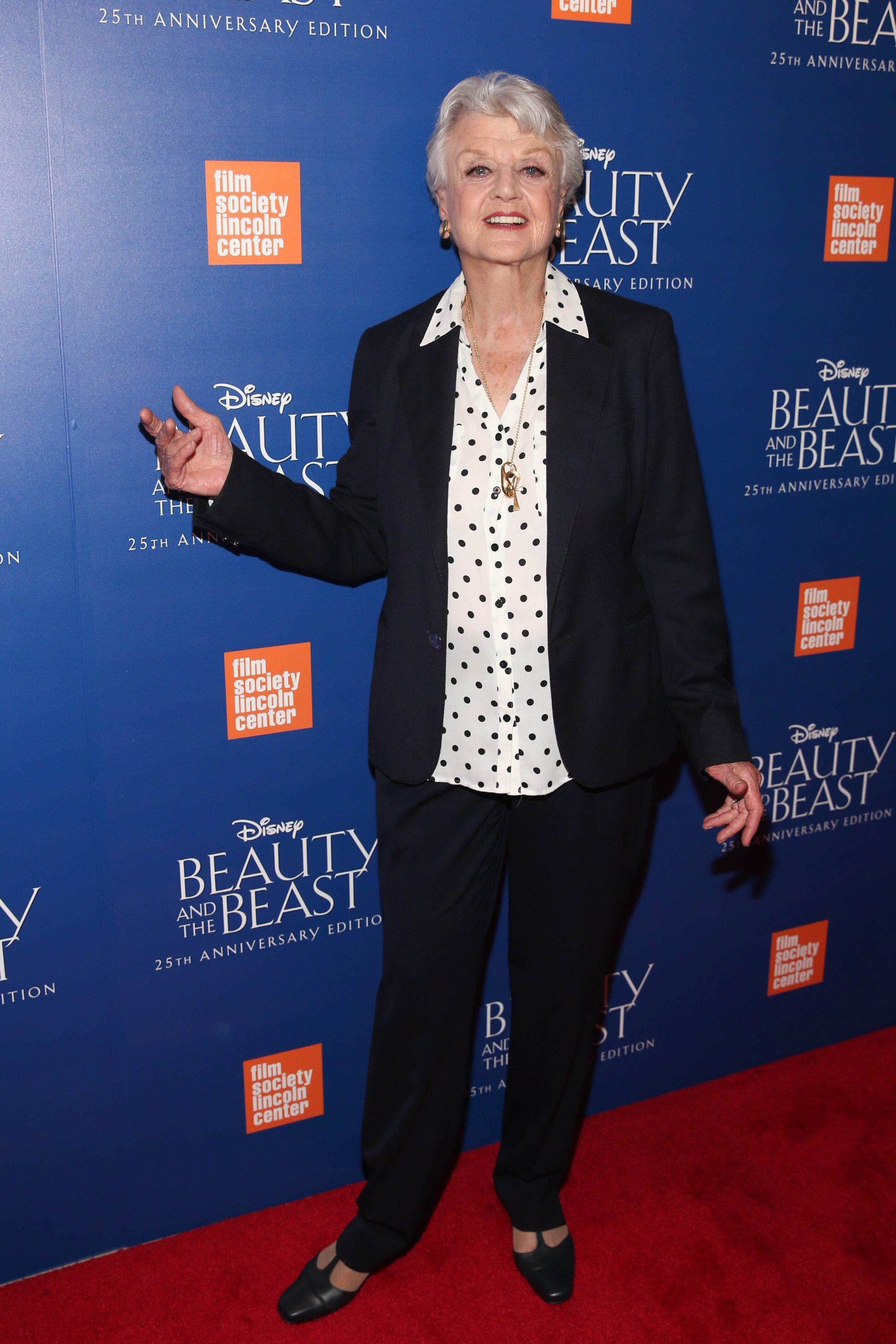 Angela Lansbury attends the "Beauty & The Beast" 25th Anniversary Screening at Alice Tully Hall, Lincoln Center on September 18, 2016 in New York City. | Source: Getty Images
