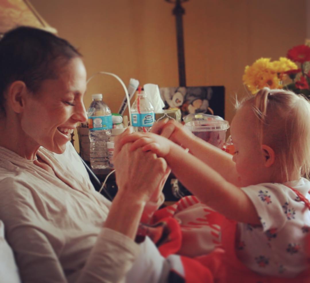 Joey Feek and her daughter, Indiana, from a post dated February 17, 2016. | Source: Instagram/roryfeek