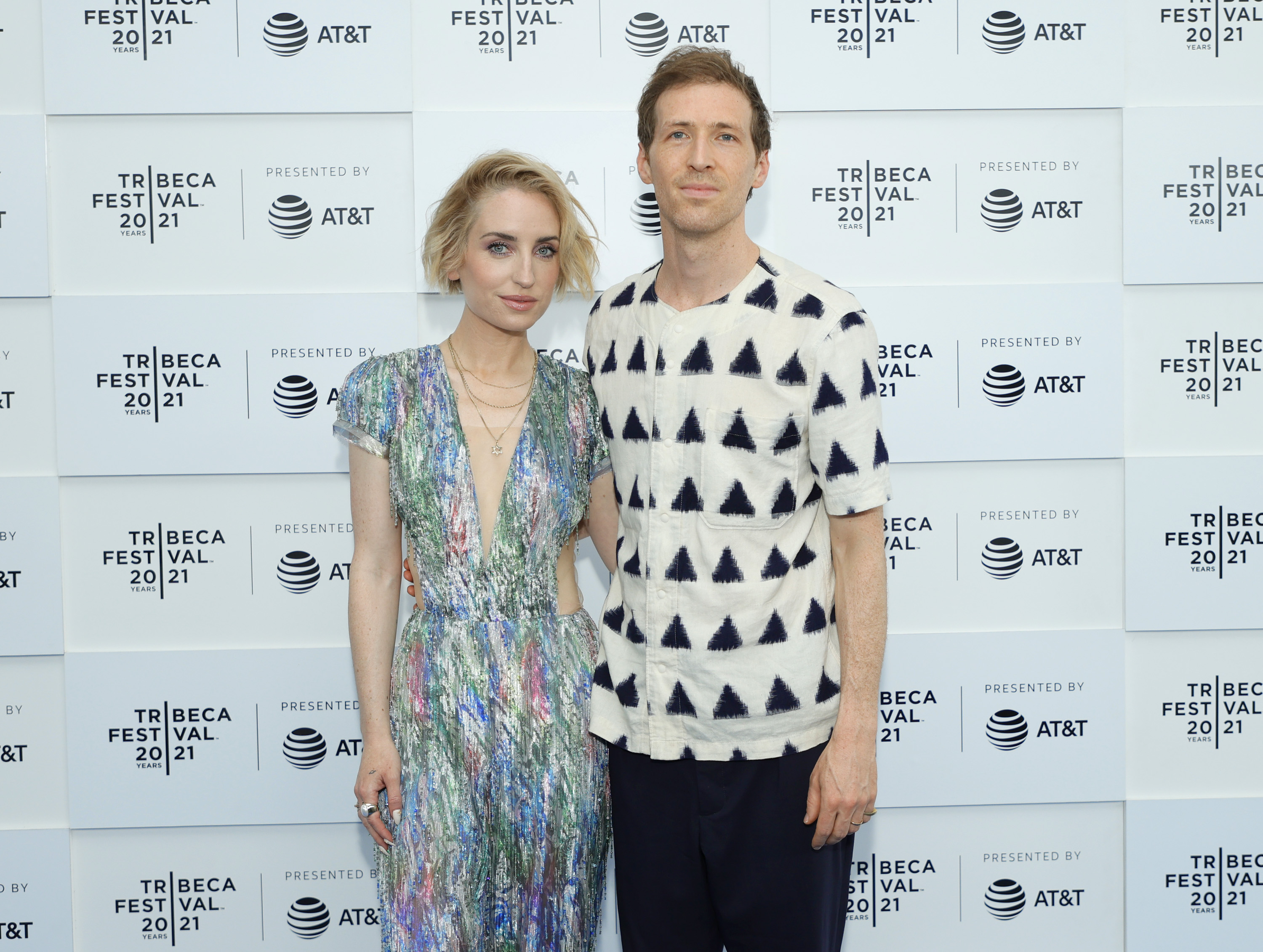 Zoe Lister-Jones and Daryl Wein at the "How It Ends" premiere during the 2021 Tribeca Festival on June 20, 2021, in New York City | Source: Getty Images