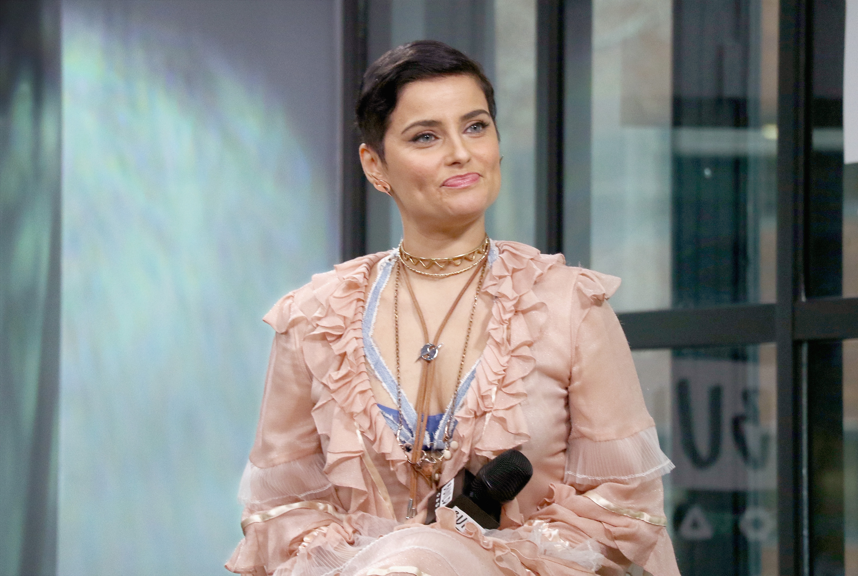 Nelly Furtado at Build Studio on January 27, 2017, in New York. | Source: Getty Images