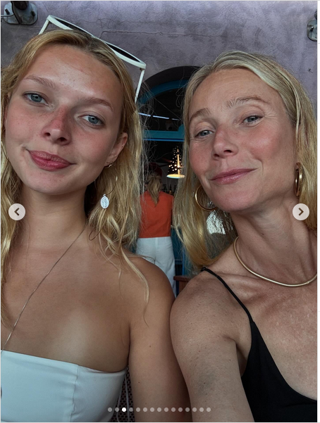 Apple Martin and Gwyneth Paltrow, from a post dated September 1, 2025 | Source: Instagram/gwynethpaltrow