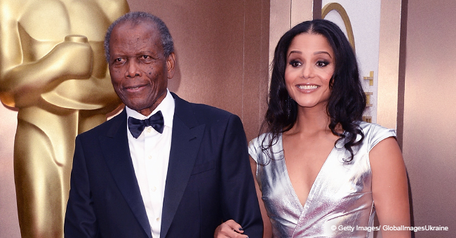 Iconic Sidney Poitier Has an Incredible Grown-Up Daughter Who Looks like Him