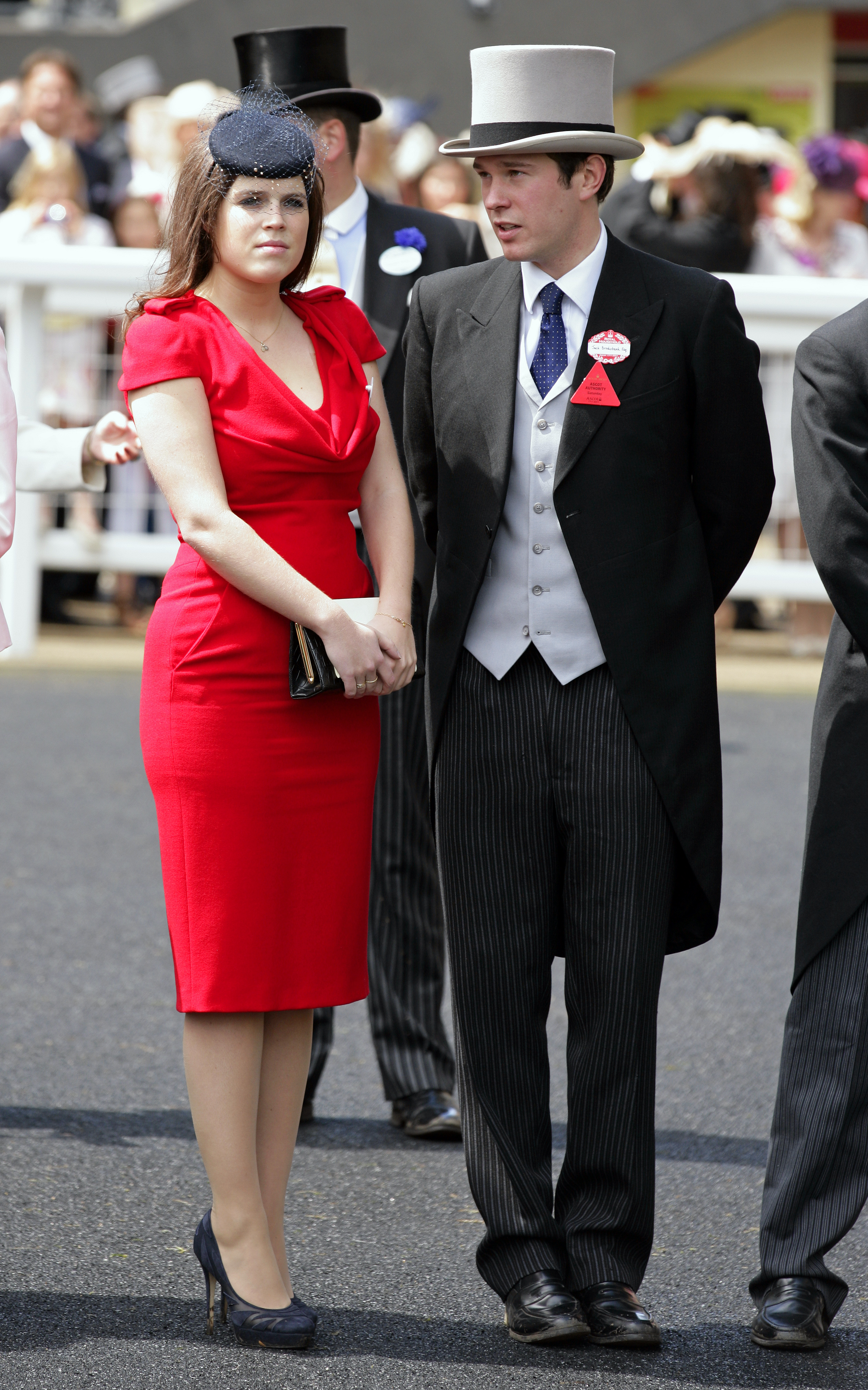 Princess Eugenie and Jack Brooksbank attend day five of Royal Ascot at Ascot Racecourse on 18 June 2011 in Ascot, United Kingdom. | Source: Getty Images