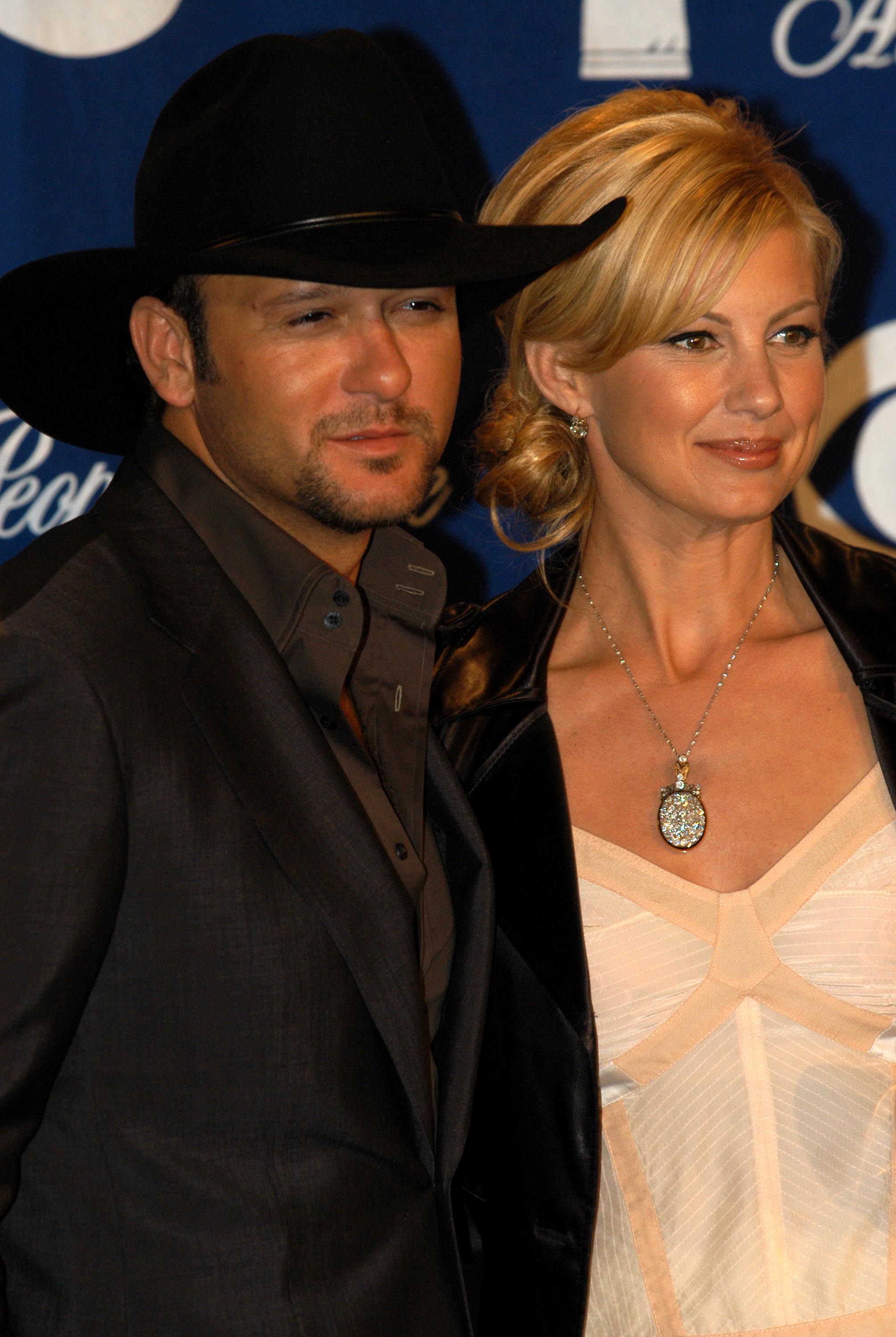 Tim McGraw & Faith Hill during The 29th Annual People's Choice Awards at Pasadena Civic Center in Pasadena, CA, United States. | Source: Getty Images