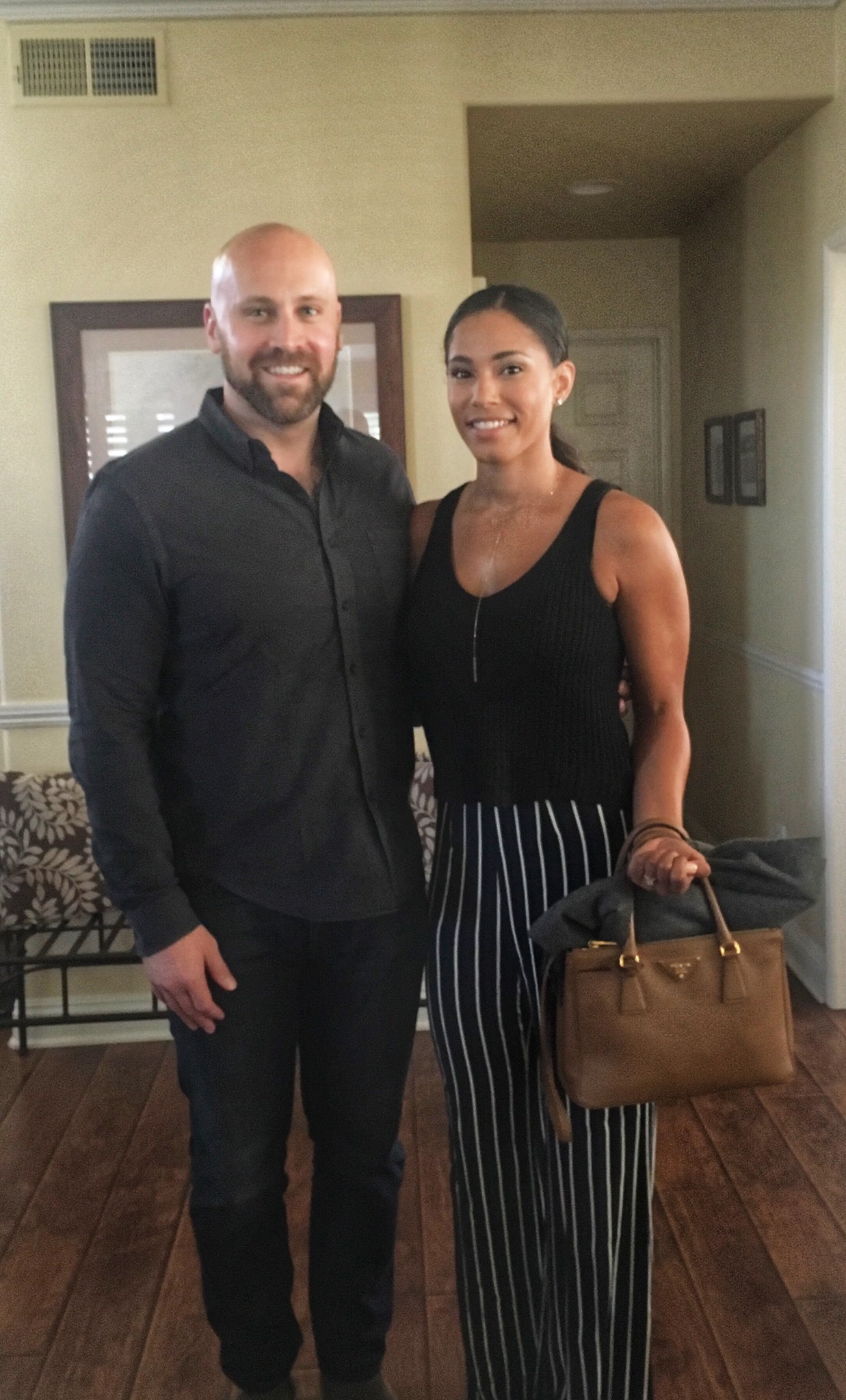 Joe McCann posing with who appears to be his ex-wife, posted on November 26, 2017. | Source: Facebook/Joe McCann