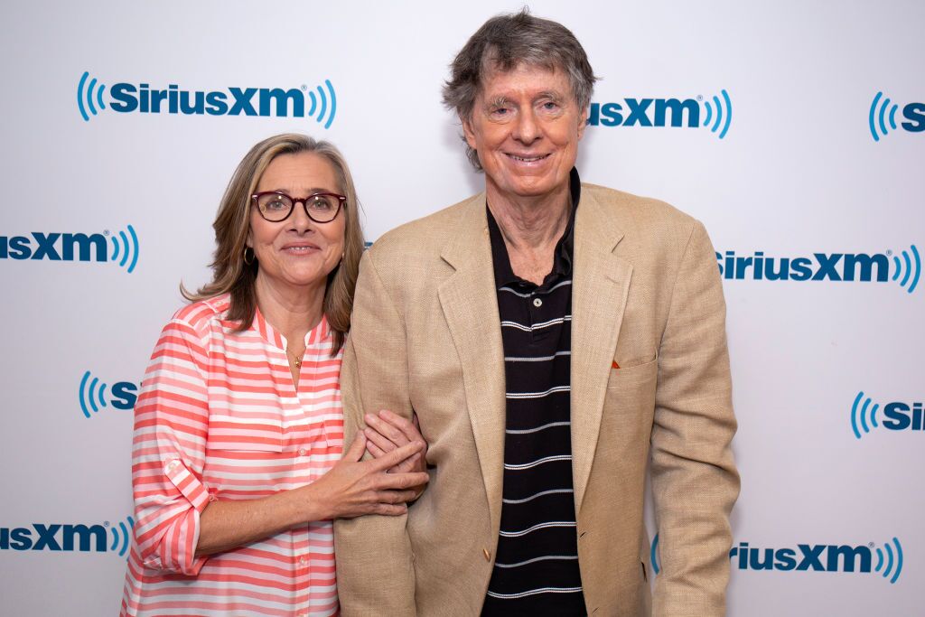 Meredith Vieira and Richard Cohen visit SiriusXM Studios on May 7, 2018 in New York City. | Source: Getty Images