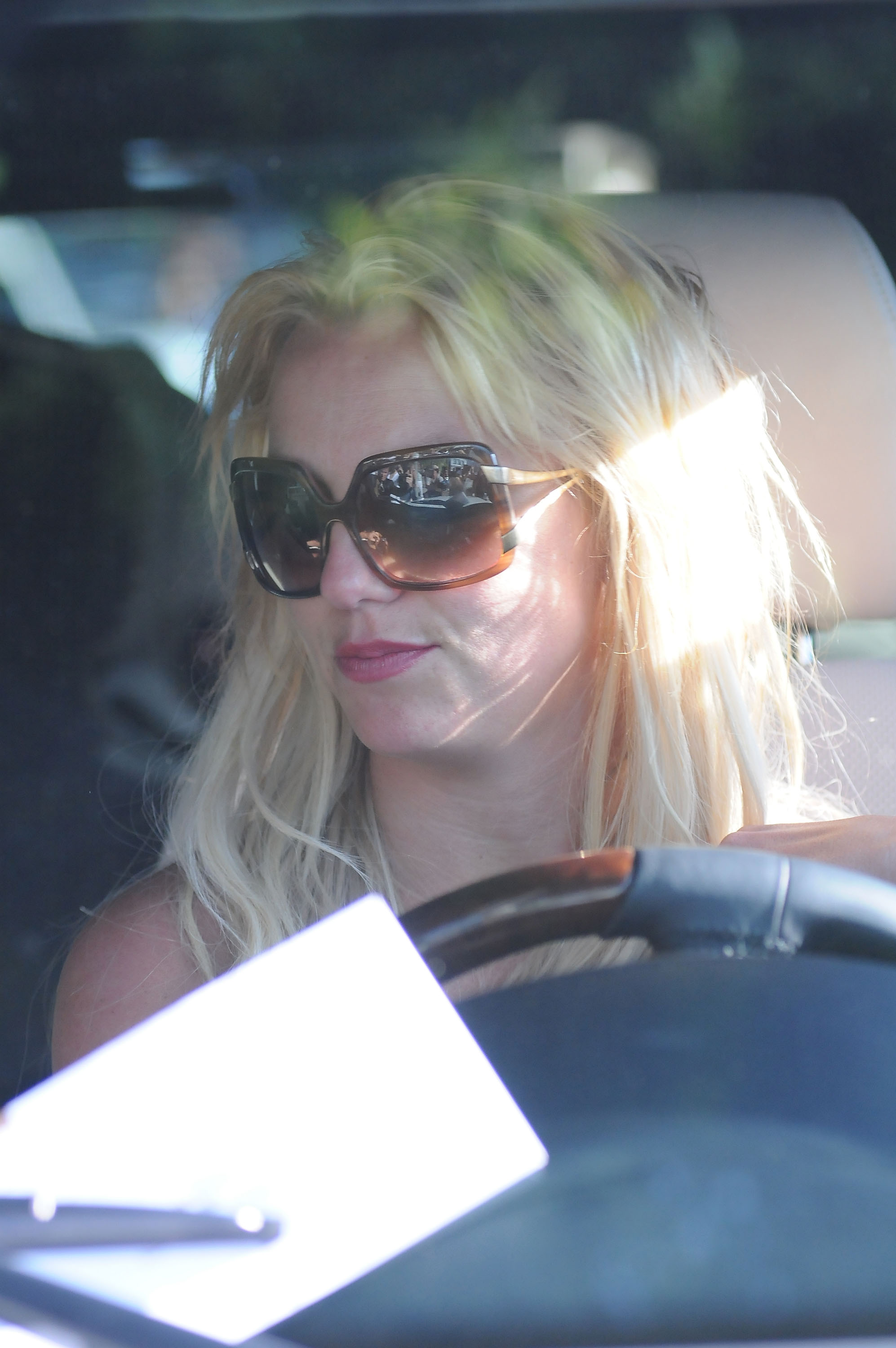 Britney Spears seen in Los Angeles on August 11, 2009 | Source: Getty Images
