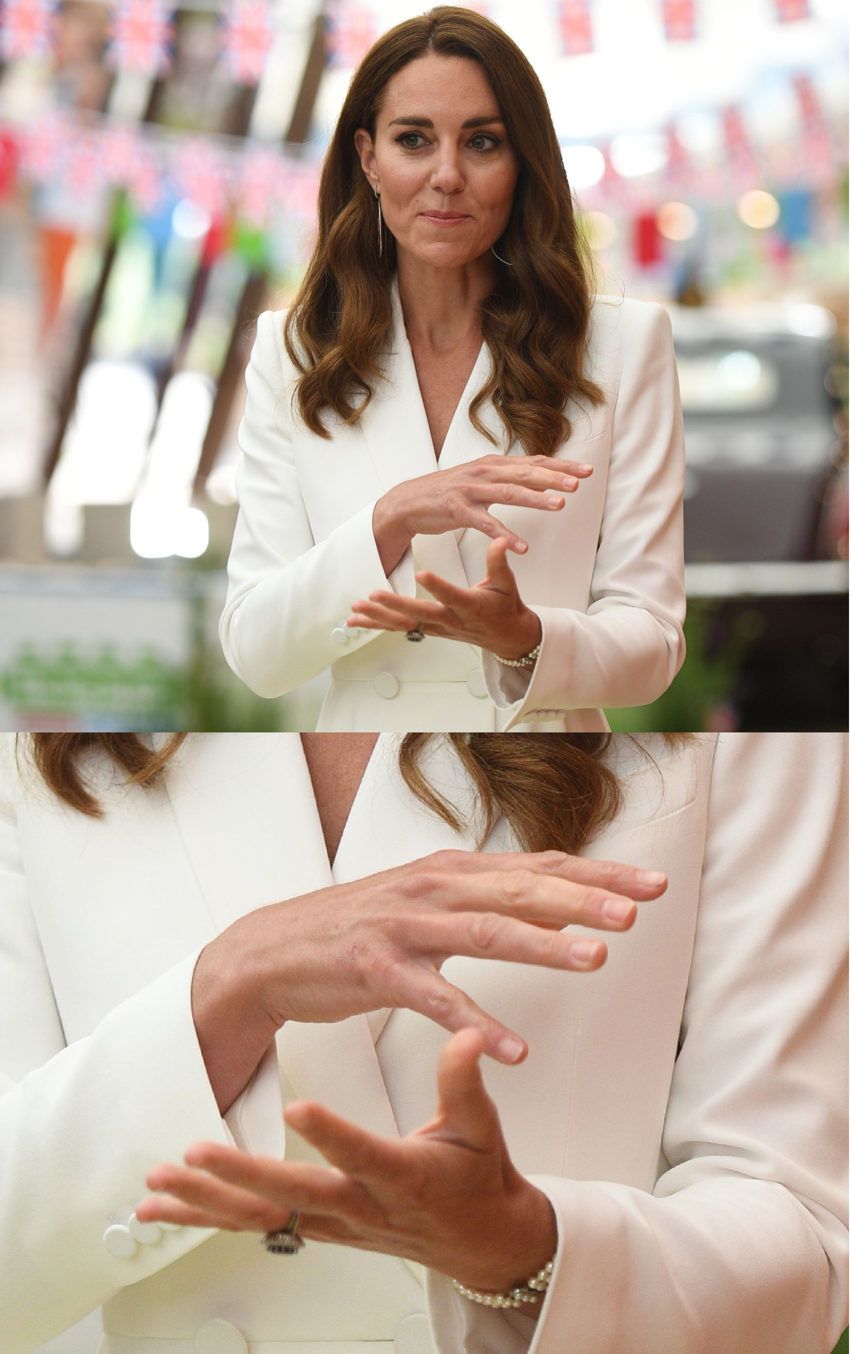 Kate Middleton en St. Austell, Inglaterra en junio de 2021. | Foto: Getty Images